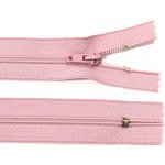 Spirálový zip no.3 nerozepínací 22cm - více barev color: 540 světle růžová – Hledejceny.cz