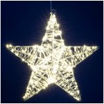 FK technics LED Vánoční dekorace 320xLED/230V 45 cm hvězda teplá bílá 5005613 – Hledejceny.cz