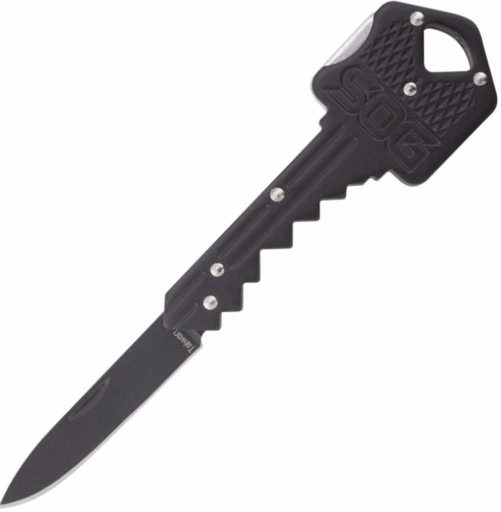 SOG KEY KNIFE BLACK TECH SPECS