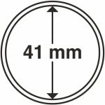 Leuchtturm GRIPS 41 mm kulaté kapsle na mince 10 ks – Hledejceny.cz