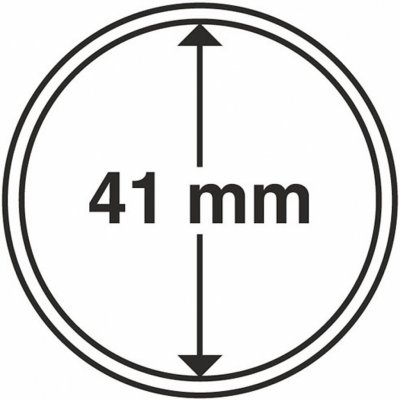 Leuchtturm GRIPS 41 mm kulaté kapsle na mince 10 ks – Hledejceny.cz