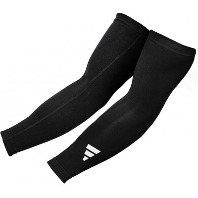 adidas COMPRESSION ARM SLEEVES Černá Stříbrná – Zboží Mobilmania
