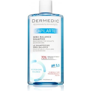 Dermedic Capilarte hloubkově čisticí šampon pro mastnou pokožku hlavy 300 ml
