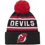 Outerstuff Dětská zimní čepice New Jersey Devils Wordmark Cuffed Pom – Zboží Dáma