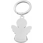Přívěsek na klíče Šperky4U Ocelový andělíček OPT1049 – Hledejceny.cz