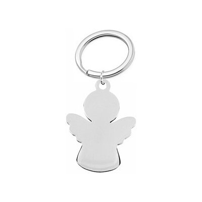 Přívěsek na klíče Šperky4U Ocelový andělíček OPT1049 – Hledejceny.cz