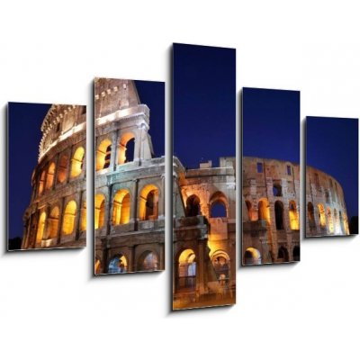 Obraz pětidílný 5D - 150 x 100 cm - Colosseum Koloseum – Zboží Mobilmania