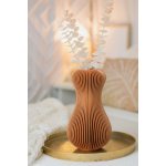 Fiedler Design VÁZA ZUCCA - Jednobarevná, měděná, velikost M – Hledejceny.cz