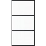 vidaXL ESG sklo a hliník 102 x 205 cm černé – Hledejceny.cz