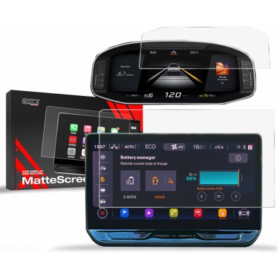 GRIZZ Protector, Ochranná fólie na display 2v1 Matte, Cupra Formentor, 2024- , Display 12,9" | Zboží Auto