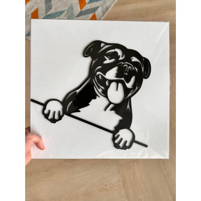 Vsepropejska Staford dřevěná dekorace na zeď Rozměr (cm): 35 x 27, Typ: Staford 2 – Hledejceny.cz