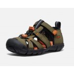 Keen Seacamp II Cnx Children dark olive/gold flame – Sleviste.cz