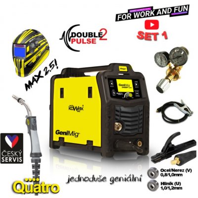 Kowax GeniMig 240DP LCD MIG/MAG/LiftTIG/MMA SET06A – Zboží Dáma