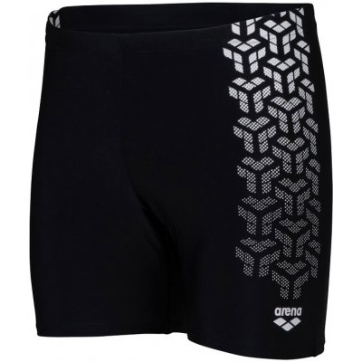 Arena Kikko V Swim Mid Jammer Graphic Black/White – Zboží Mobilmania