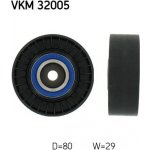 Vratna/vodici kladka, klinovy zebrovy remen SKF VKM 32005