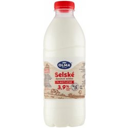 Olma Selské čerstvé plnotučné mléko 3,9% 1 l