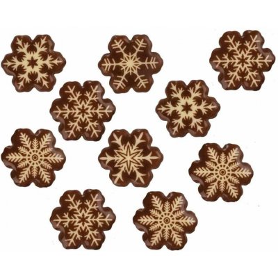 Günthart Sněhové vločky z čokolády 10ks – Zboží Dáma