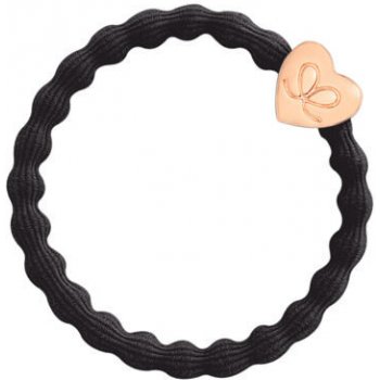 By Eloise London Rose Gold Heart barva Black