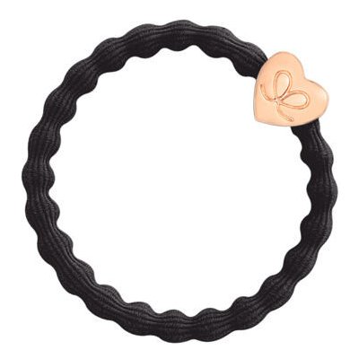 By Eloise London Rose Gold Heart barva Black