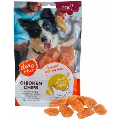 Duvo + Pamlsek pro psa Meat! Chicken Chips 80 g