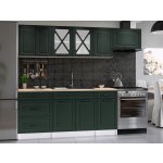 FRONTI Kuchyňská linka MARGID 240cm Green – Zboží Dáma