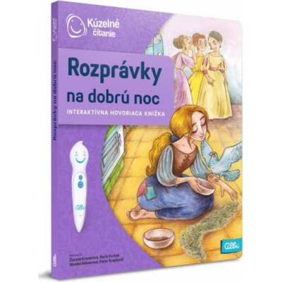 Albi Kúzelné čítanie Kniha Rozprávky na dobrú noc SK – Zboží Mobilmania