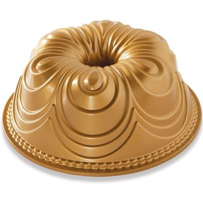 Nordic Ware forma bábovka Chiffon zlatá 2,4 l