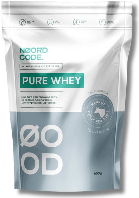 NoordCode Organic Pure Whey Protein 650 g