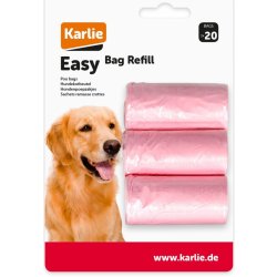 Karlie GmbH Sáčky na psí exkrementy 3 x 20 ks růžová