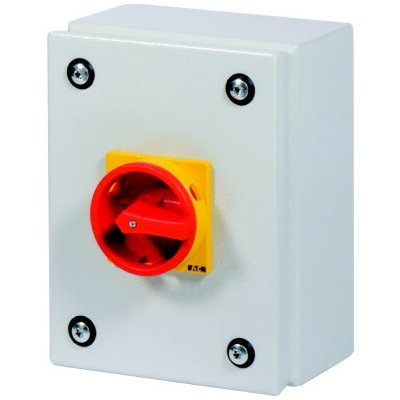 EATON Vypínač 197354 3-pól 32A IP65 hlavní 197354 – Hledejceny.cz