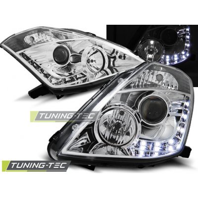 Tuning-Tec Přední čirá LED světla Nissan 350Z (2002 - 2005) - xenon D2S - chromované – Hledejceny.cz