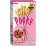 Glico Pocky jahodové tyčinky 45 g – Zboží Dáma