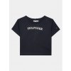 Dětské tričko Tommy Hilfiger t-shirt Monotype KG0KG07431 tmavomodrá