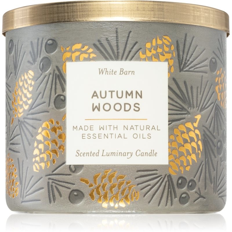 autumn woods bath and body works candle