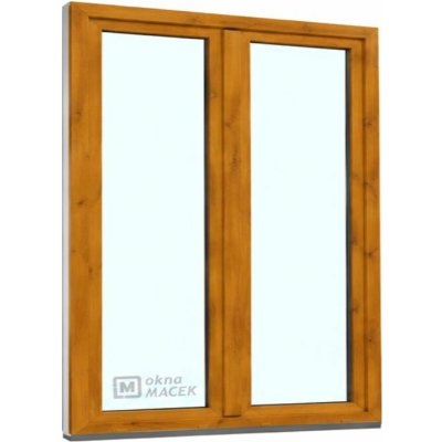 Kömmerling balkonové dveře 70 AD O+OS klapačka levé winchester/bílá 150 x 210 cm jednostranná klika + madýlko + PVC rám – Hledejceny.cz