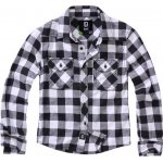 Brandit dětská koskovaná košile Checkshirt bílá /černá – Zboží Dáma