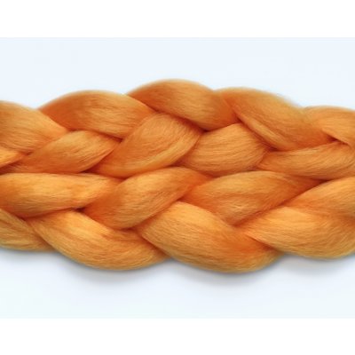 100% Kanekalon jumbo braid Barva: F-23 (light orange, světle oranžová), Značka: Dream Hair: Super Braid – Sleviste.cz