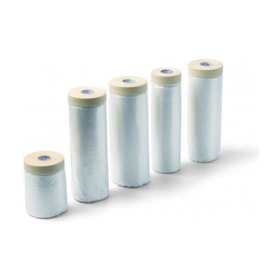 folie zakrývací s maskovací lepící páskou 55cmx33m SCHULLER 18280-0 – Zboží Mobilmania