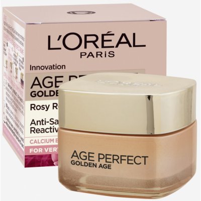 L'Oréal Age Perfect Golden Age denní protivráskový krém (Rosy Re-Fortifying Cream) 50 ml – Zbozi.Blesk.cz