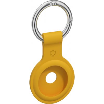 AirTag klíčenka AlzaGuard Silicone Keychain pro Airtag žlutá (AGD-AKS002I) – Zboží Živě