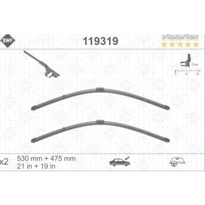 SWF Visioflex Set 530+475 mm 119319