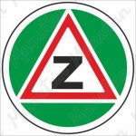 Začátečník, samolepka 105 x 105 x 0,1 mm, inverzní – Zboží Dáma