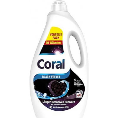 Coral Black Velvet prací gel 2 l 40 PD