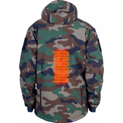 Narex Vyhřívaná bunda + PWR banka camouflage 65406036 – Sleviste.cz