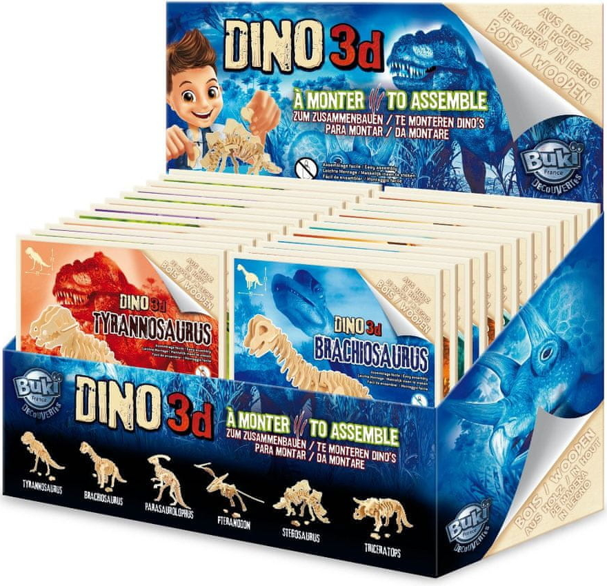 BUKI Dino3D skládačka dinosaurus