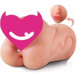 SuperLove 3in1 Realistic Mouth-Pussy-Anal Masturbator – Zboží Dáma