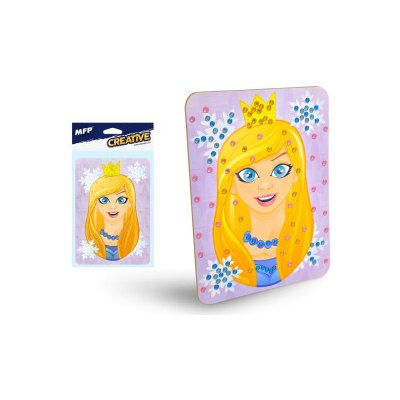 Mozaikový set 14,8x21cm pearl Princess – HobbyKompas.cz