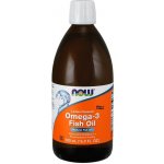 Now Foods Omega-3 Molecularly Distilled Fish Oil 500 ml – Hledejceny.cz