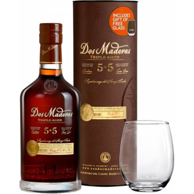 DOS MADERAS 5y + 5y 40% 0,7 l (dárkové balení 1 sklenice) – Sleviste.cz
