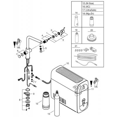 Grohe Blue Home 31454DC1 – Zboží Mobilmania